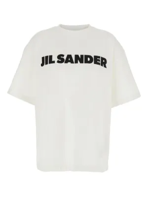 Jil Sander ロゴ Tシャツ | ホワイト | FARFETCH JP