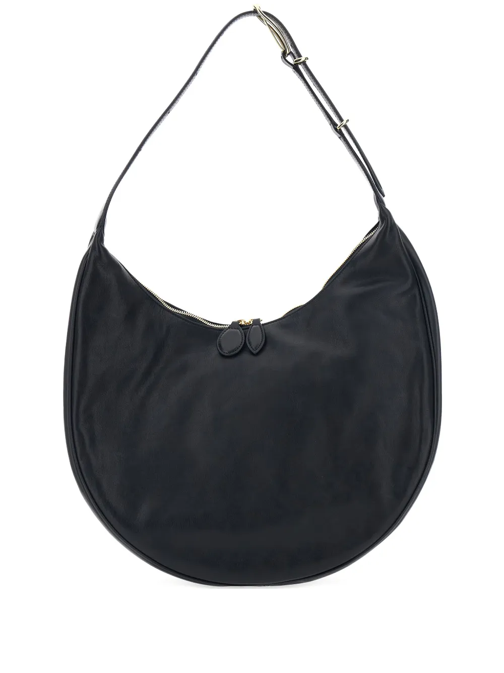 Liffner Leather Shoulder Bag In Black