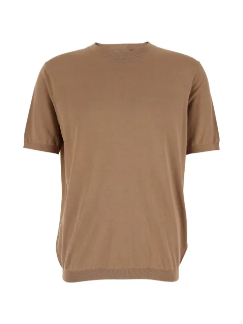 Kangra short-sleeved knitted top