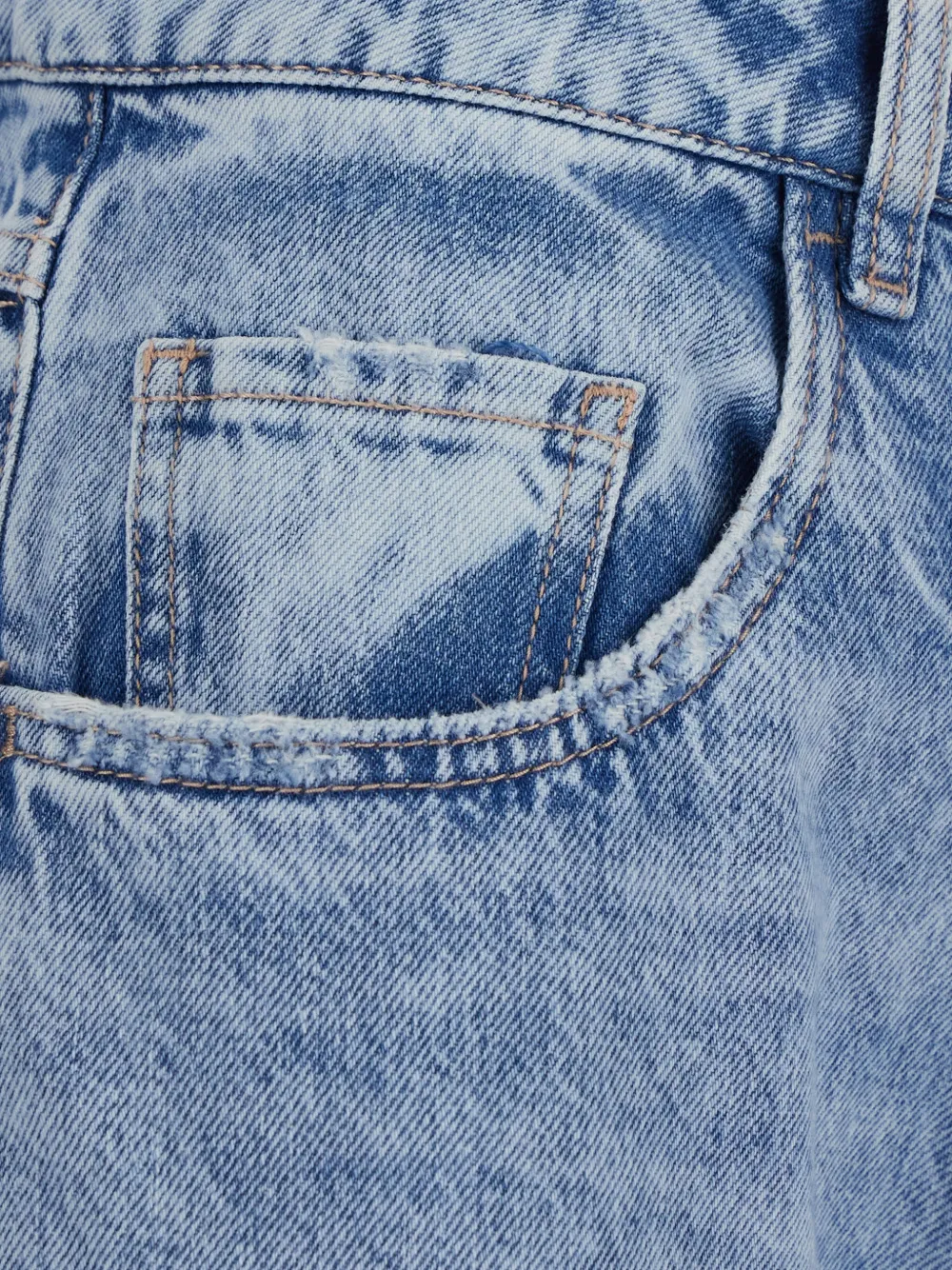 ICON DENIM Poppy jeans met vervaagd effect Blauw