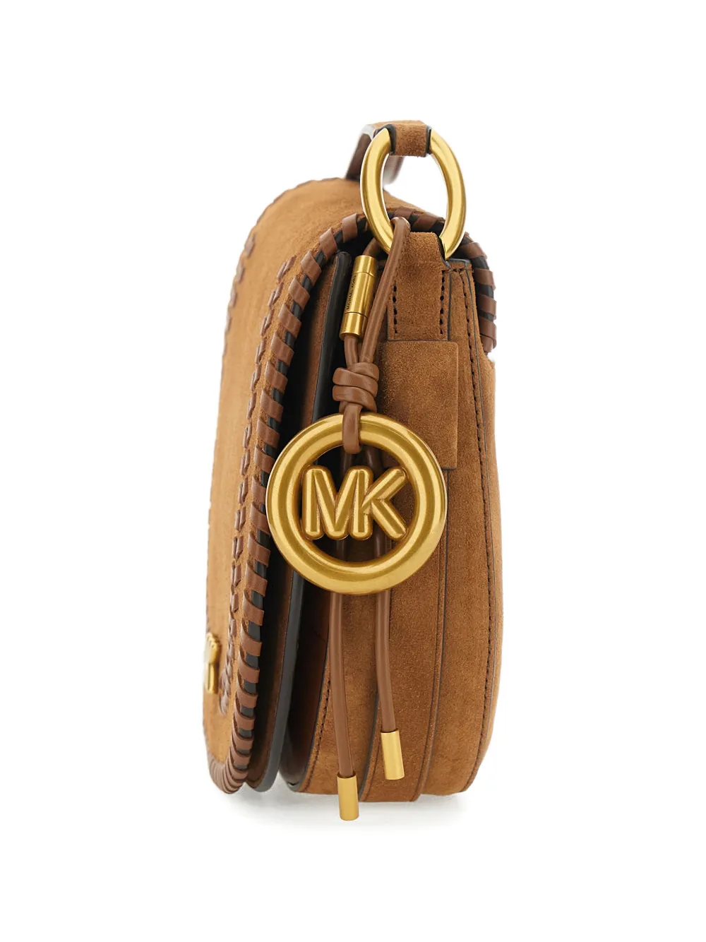 Michael Kors Leren crossbodytas Bruin