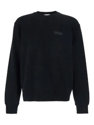 Jil Sander サイドスリット ウールセーター | ブルー | FARFETCH JP