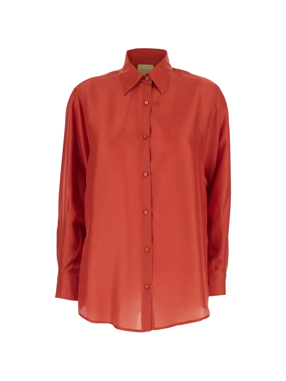 Momoní Buttoned Shirt In Orange
