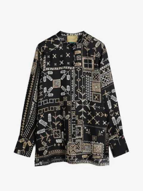 MOMONÌ patterned shirt