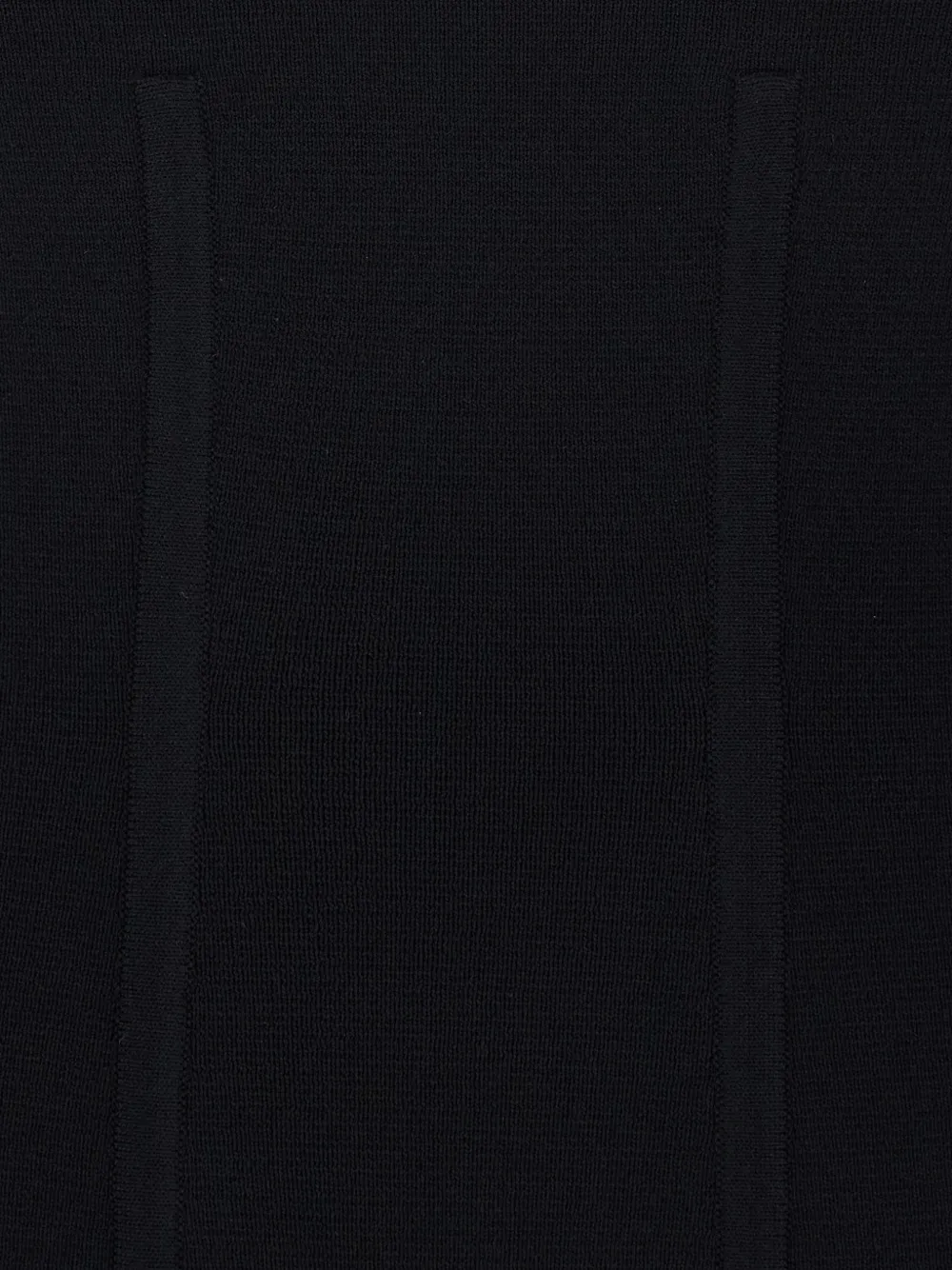 Max Mara Jurk met vierkante hals Zwart