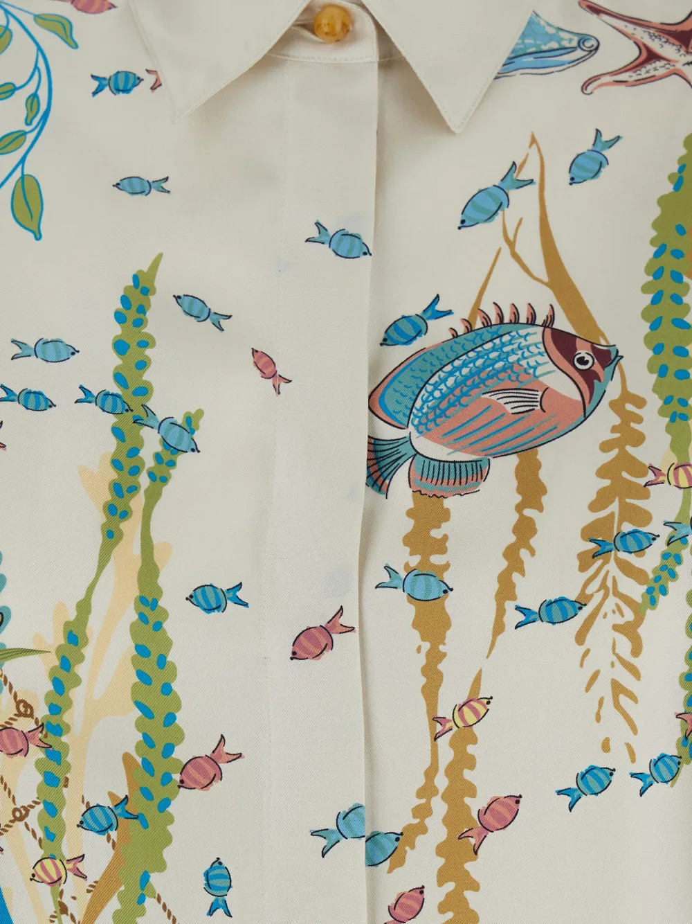  Mantero 1902 Printed Shirt - Neutrals 