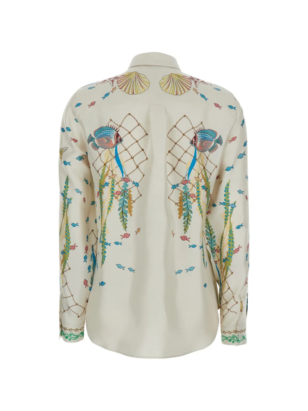  Mantero 1902 Printed Shirt - Neutrals 