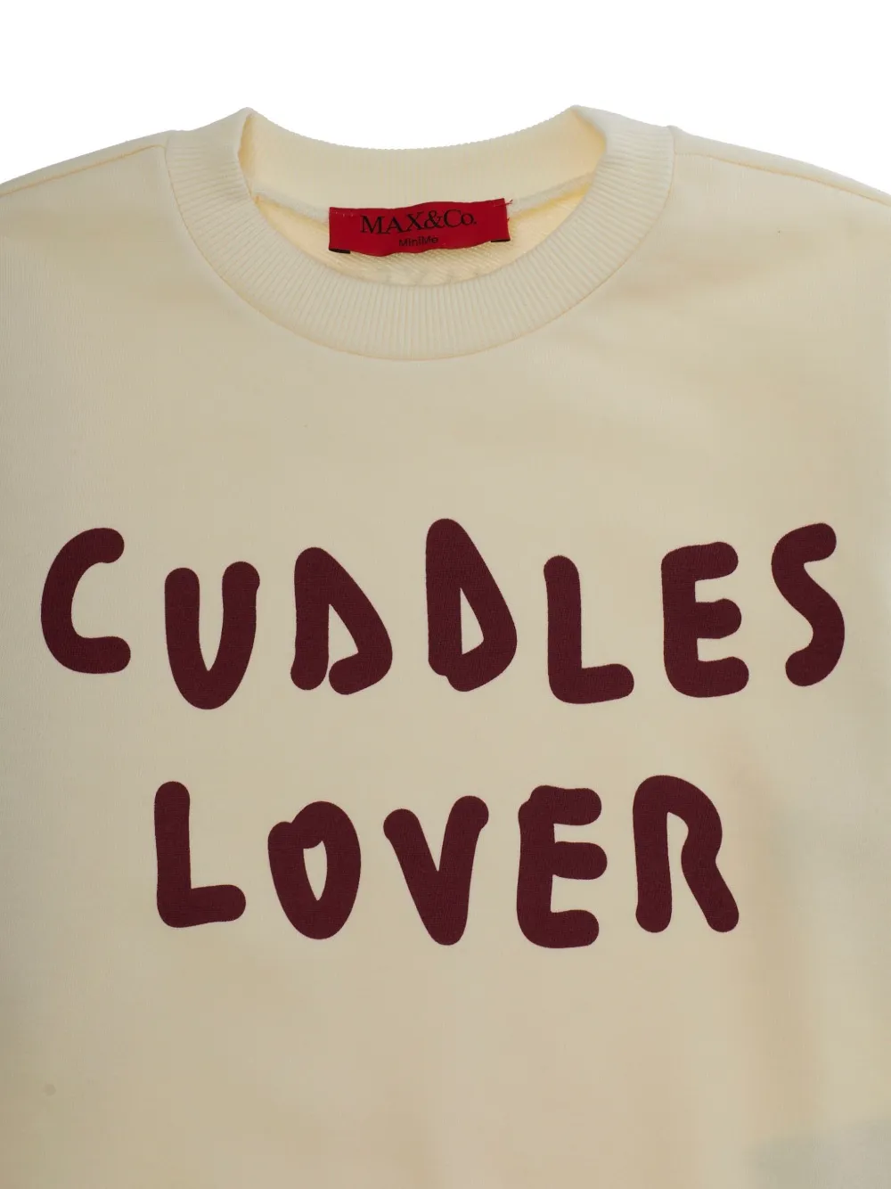 Max & Co Crew-neck Printed Top In Multi