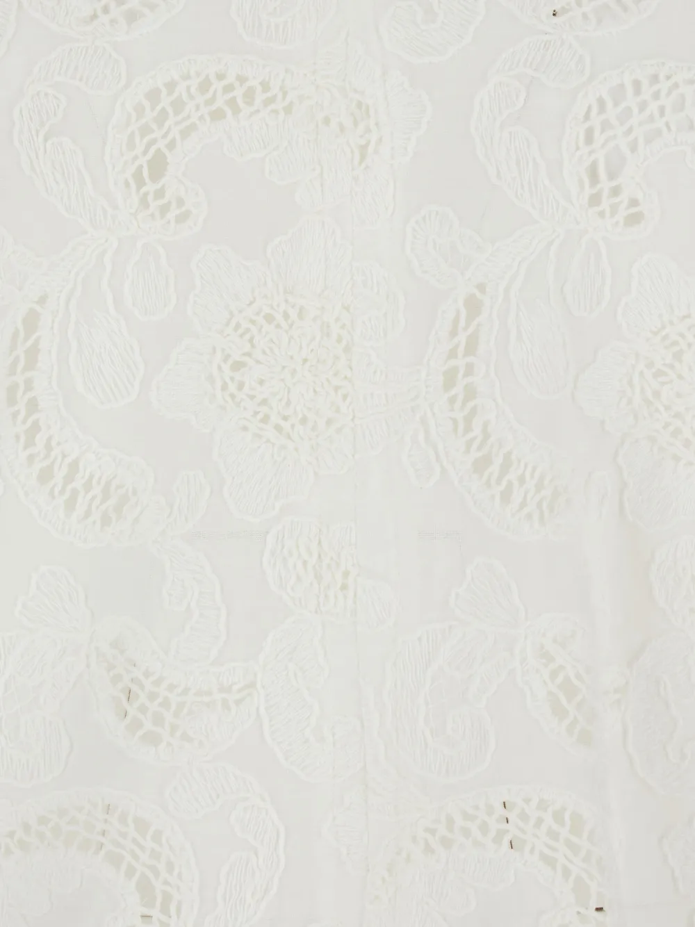  Merci V-neck Floral Blouse - White 