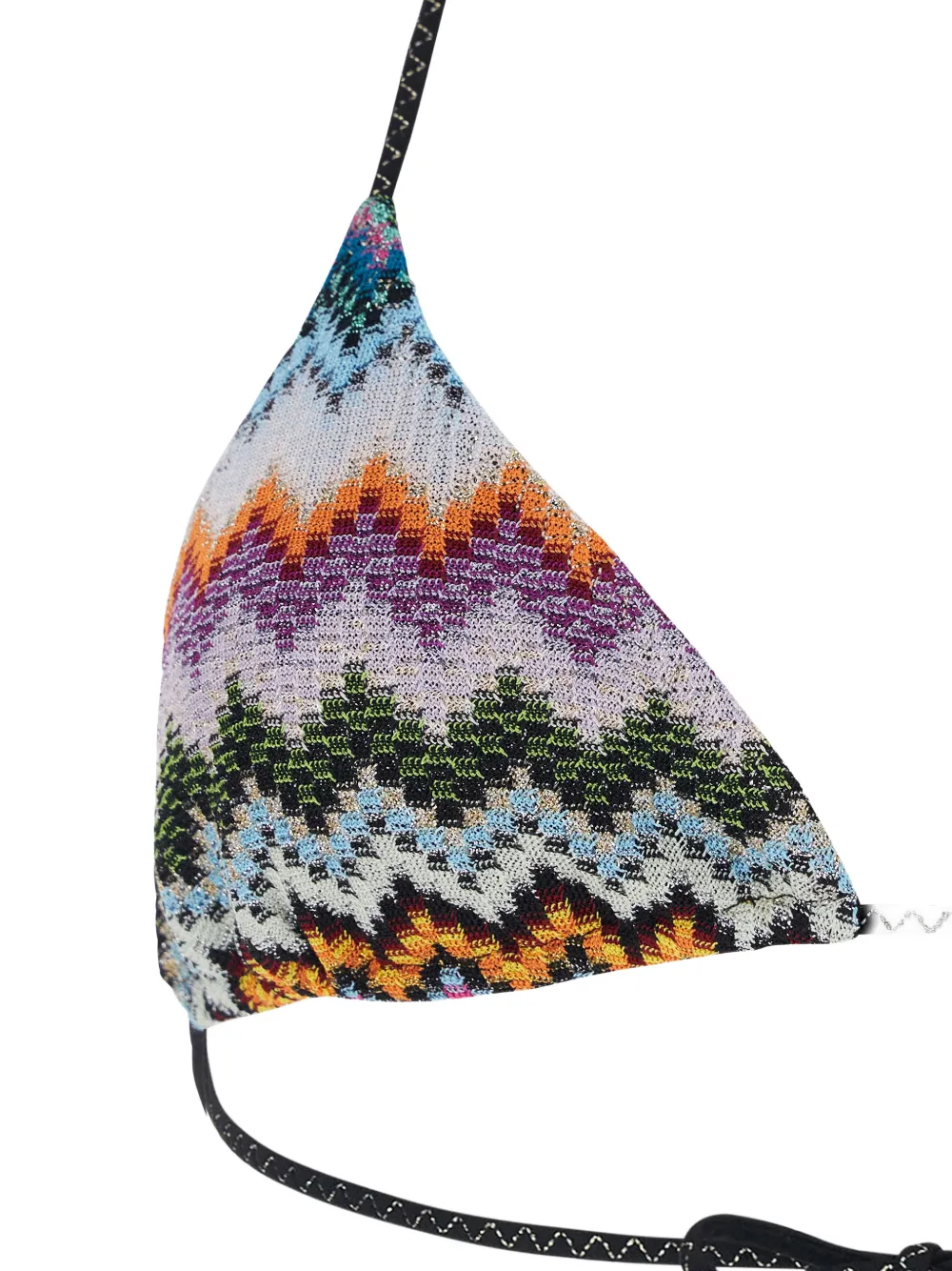  Missoni Chevron-design Bikini - Black 