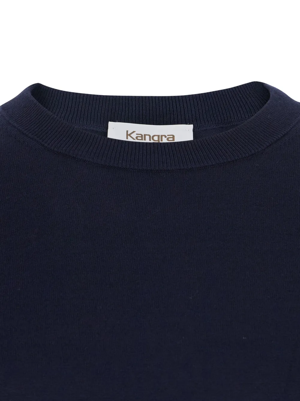 Kangra T-shirt met ronde hals Blauw