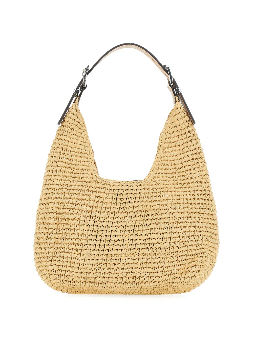 Michael Kors Schoudertas met logopatch Beige