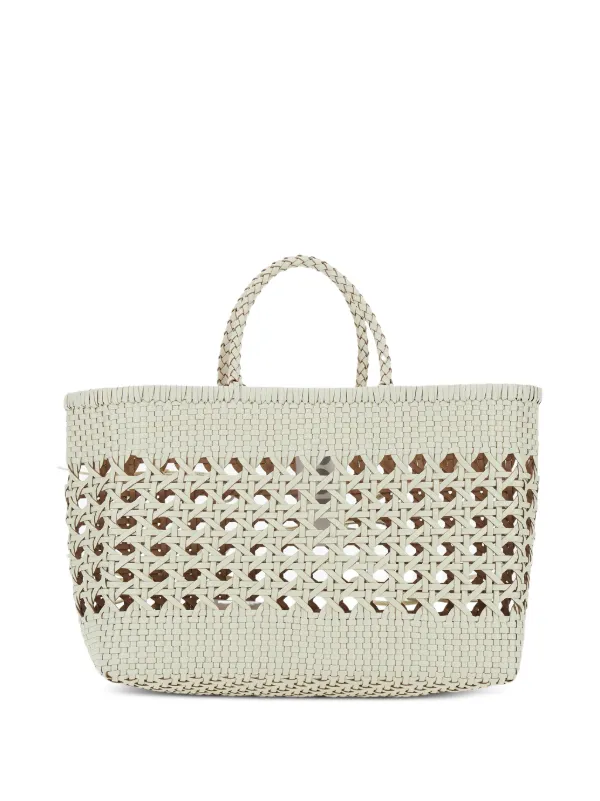 Osoi Biscuit Woven Tote Bag | White | FARFETCH