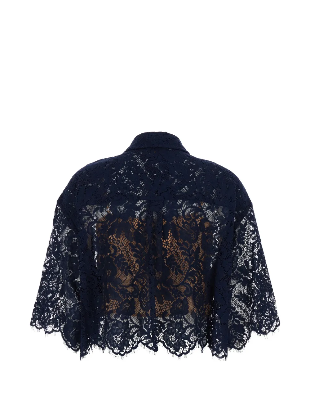  Michael Michael Kors Lace Shirt - Blue 