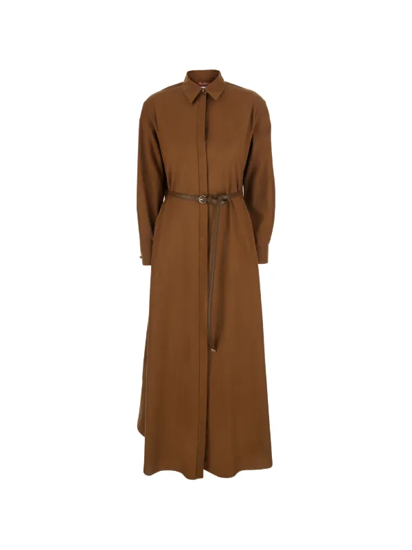 max mara brown dress Belted Shirt | Black Women French Style PM_70 over printed collection motif Select Sneaker Size:42