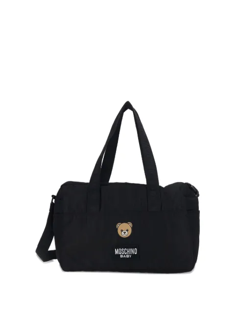Moschino Kids logo-print changing bag