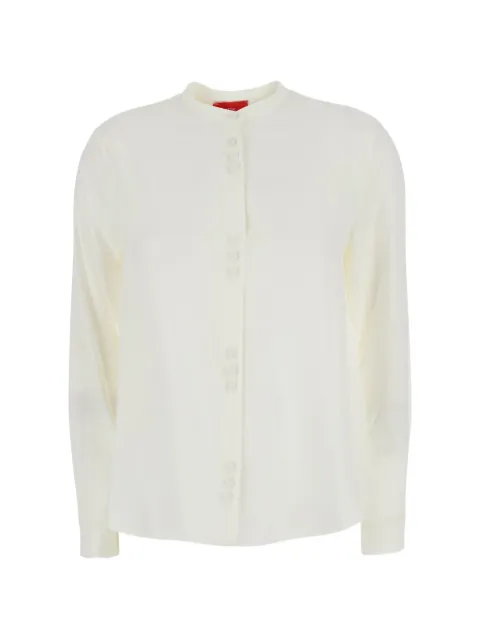 Merci band-collar button-up shirt