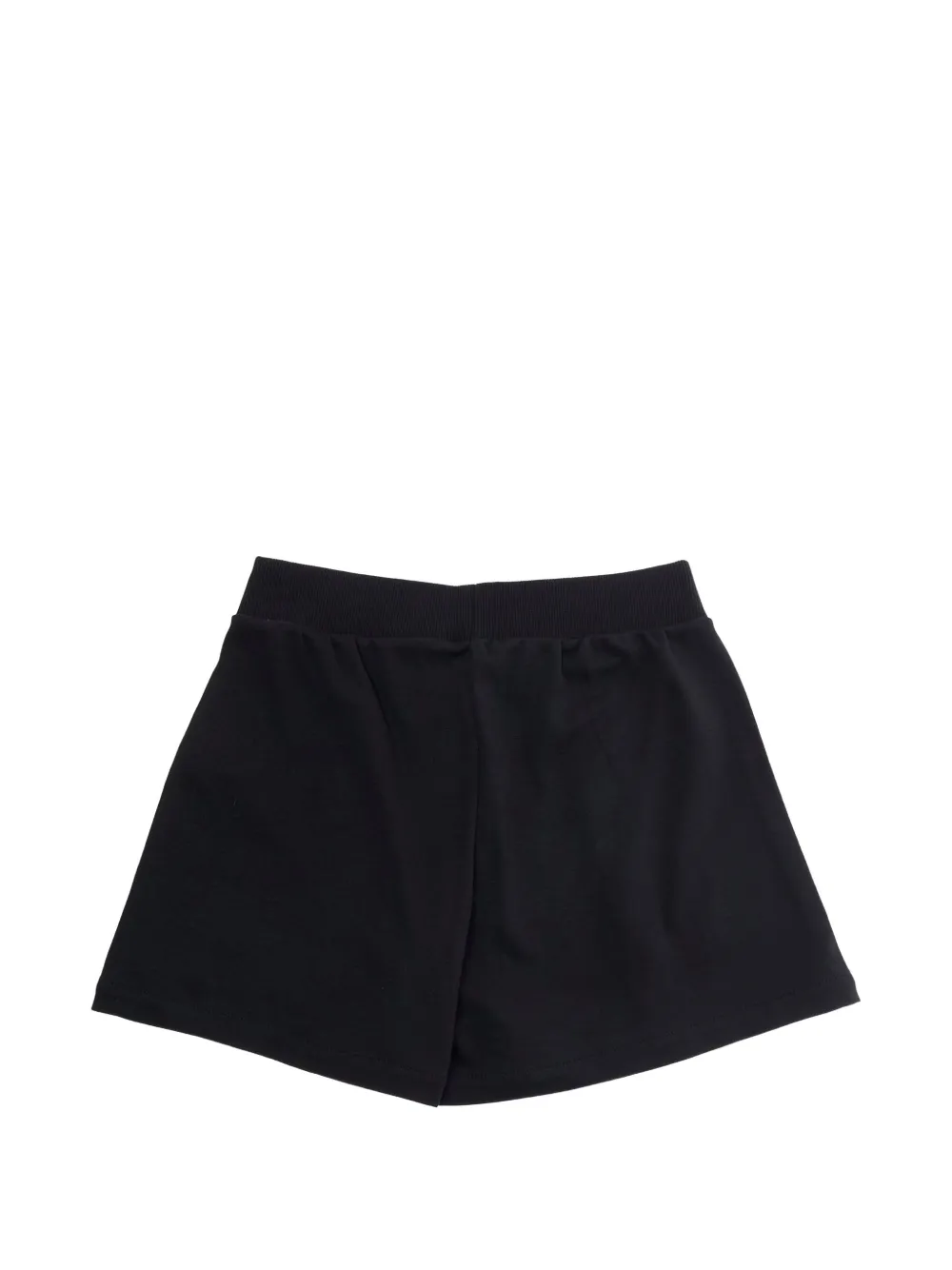 Moschino Kids Shorts met geborduurd logo Zwart