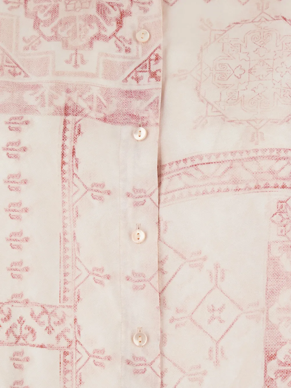  Momoni Patterned Shirt - Pink 