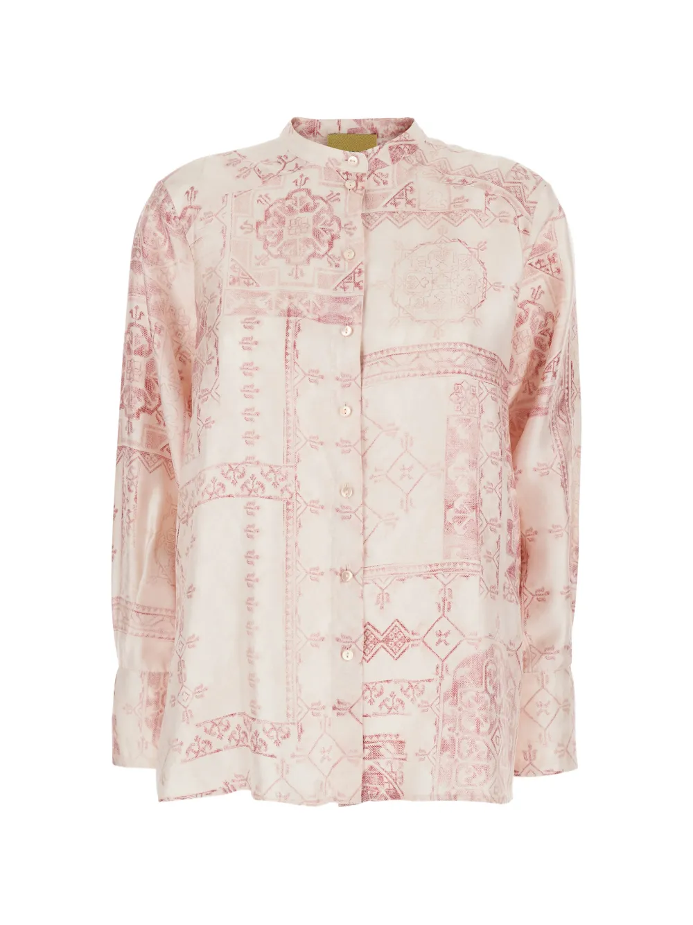 Momoni patterned shirt - Rosa