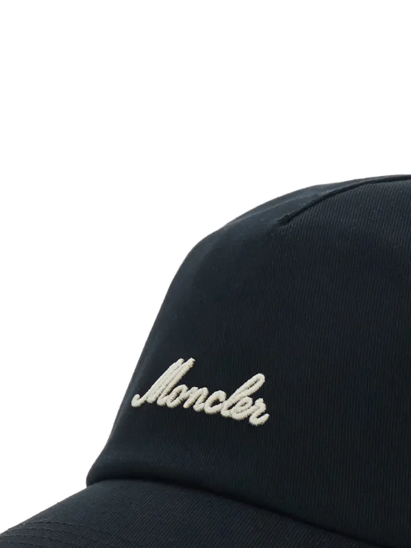 Moncler ロゴ キャップ | ブラック | FARFETCH JP