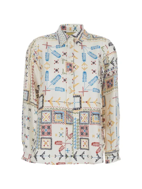 Momoni patterned shirt
