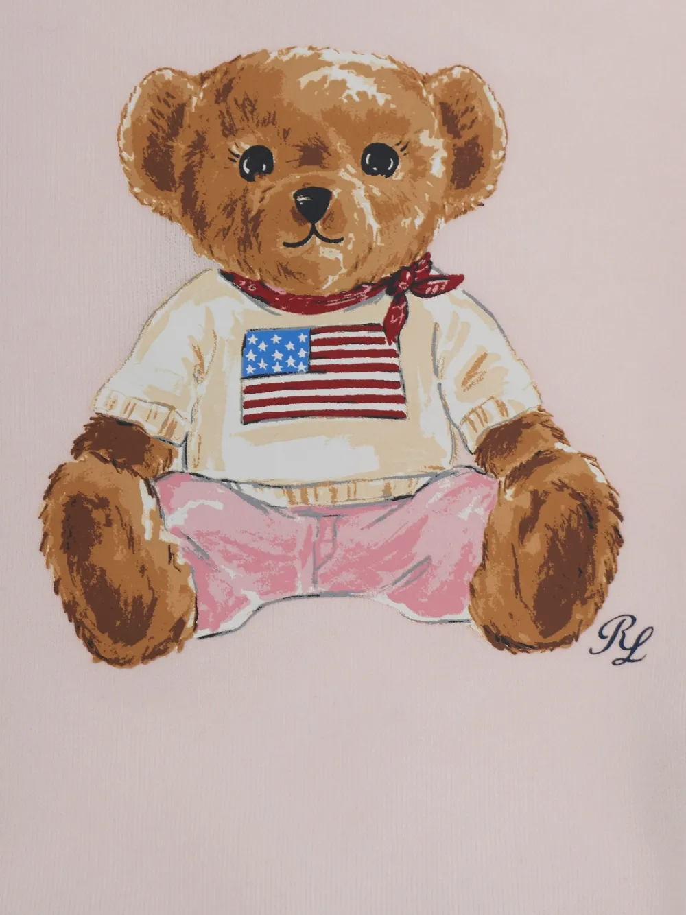POLO RALPH LAUREN KIDS Polo Bear trainingspak Roze