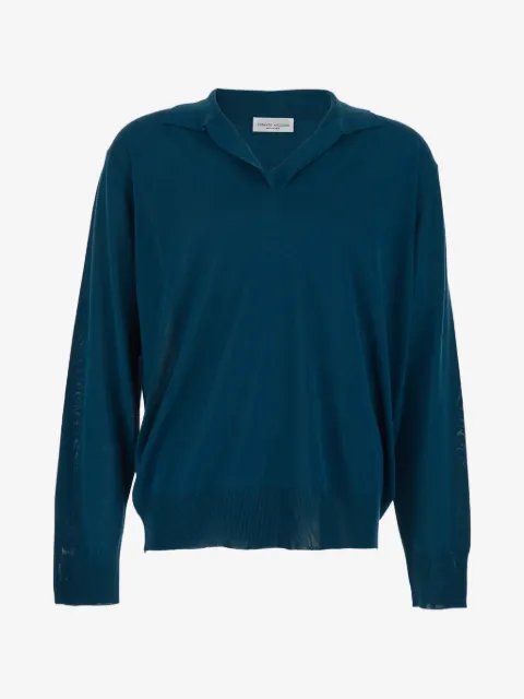 Roberto Collina polo-collar sweater