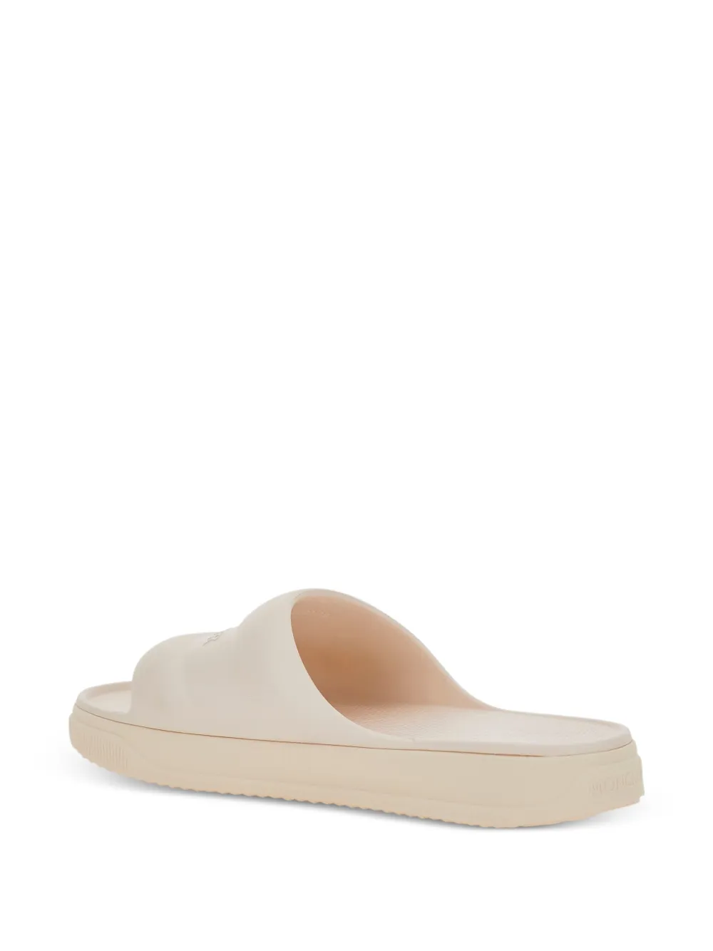 Moncler Altive slippers met logo Wit