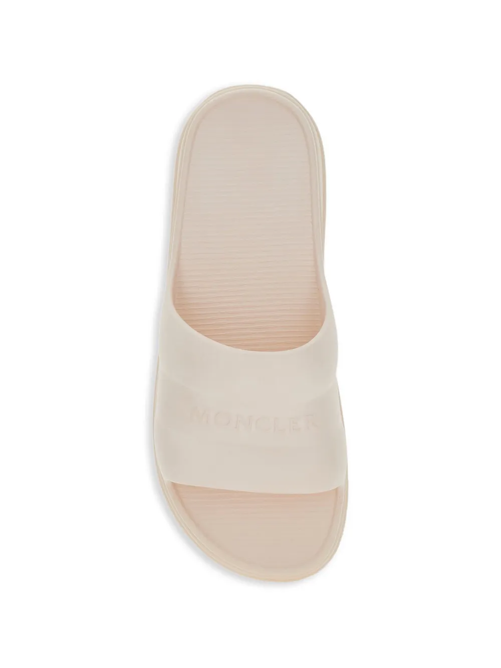 Moncler Altive slippers met logo Wit