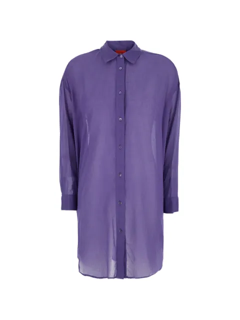 Merci button-up long-sleeve shirt