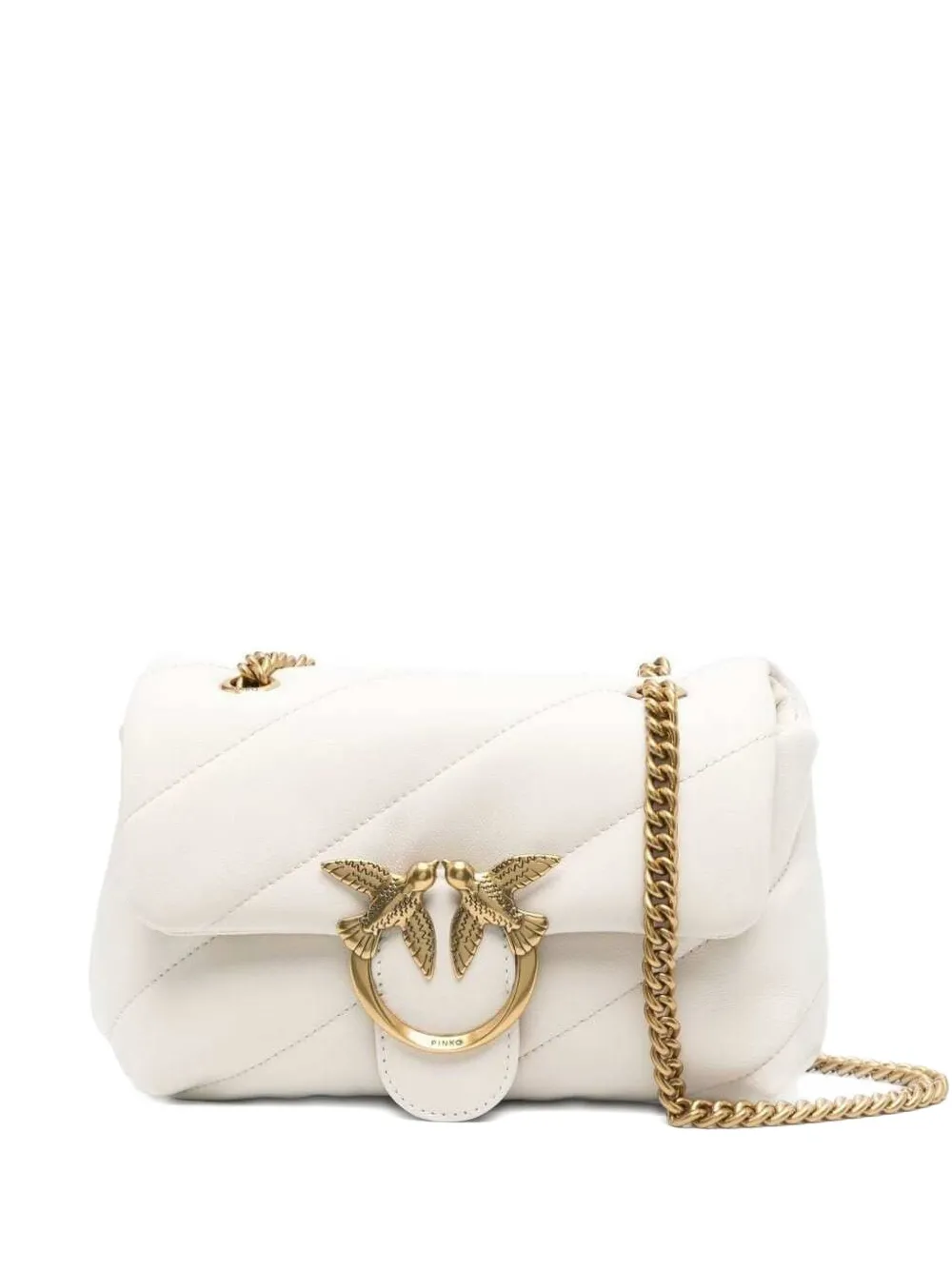 PINKO Borsa a spalla Love Birds - Bianco