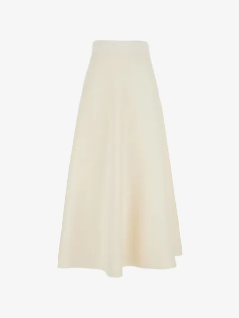 Max Mara Abbono A-line midi skirt