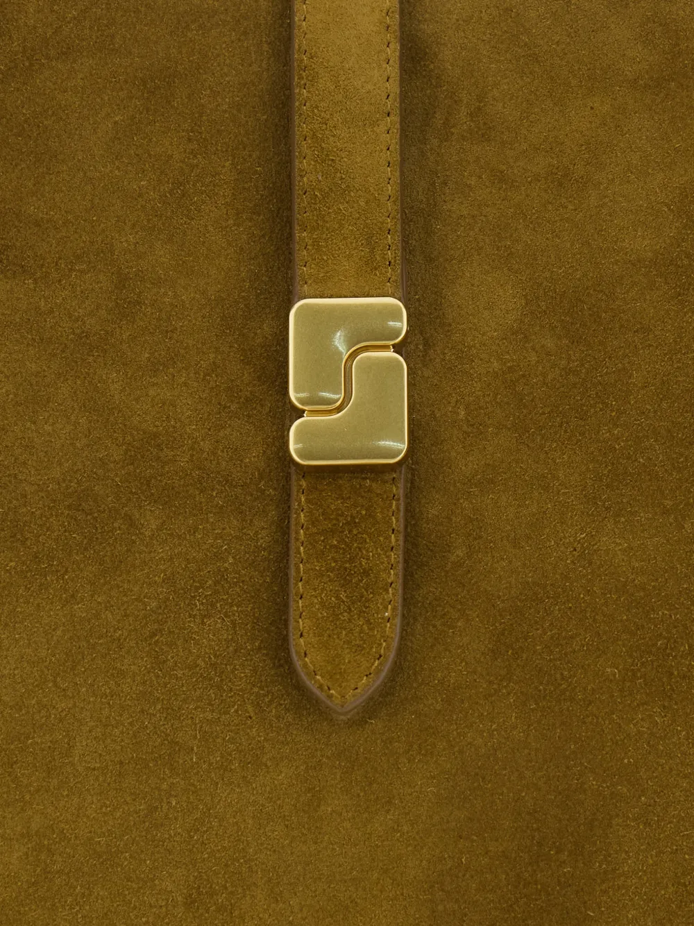 Buckle Strap Shoulder Bag