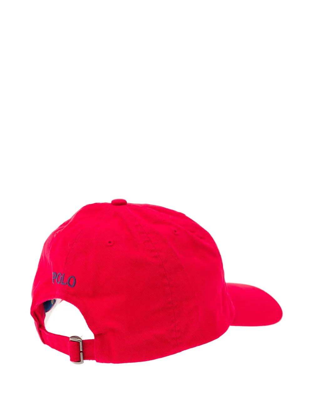 POLO RALPH LAUREN KIDS embroidered-logo hat - Rood