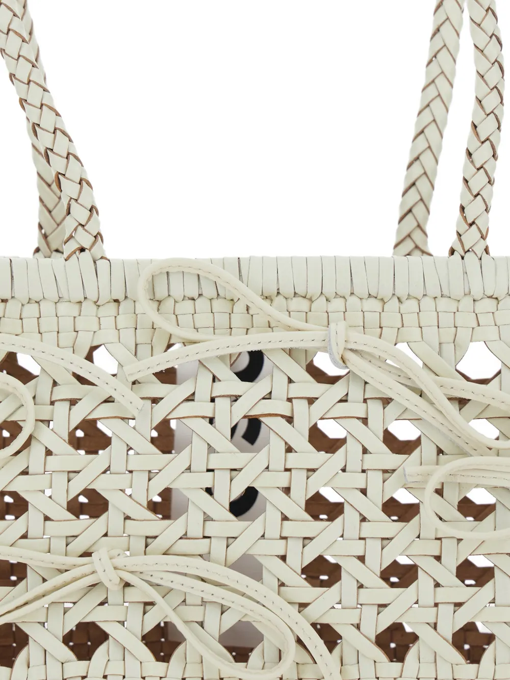 Osoi Biscuit Braided-strap Woven Shoulder Bag In Neutral