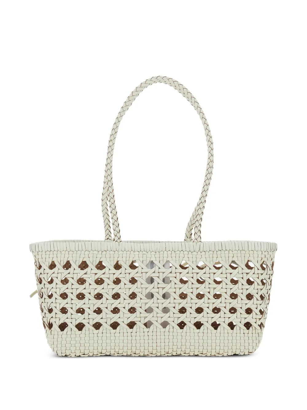  Osoi Biscuit Braided-strap Woven Shoulder Bag - Neutrals 