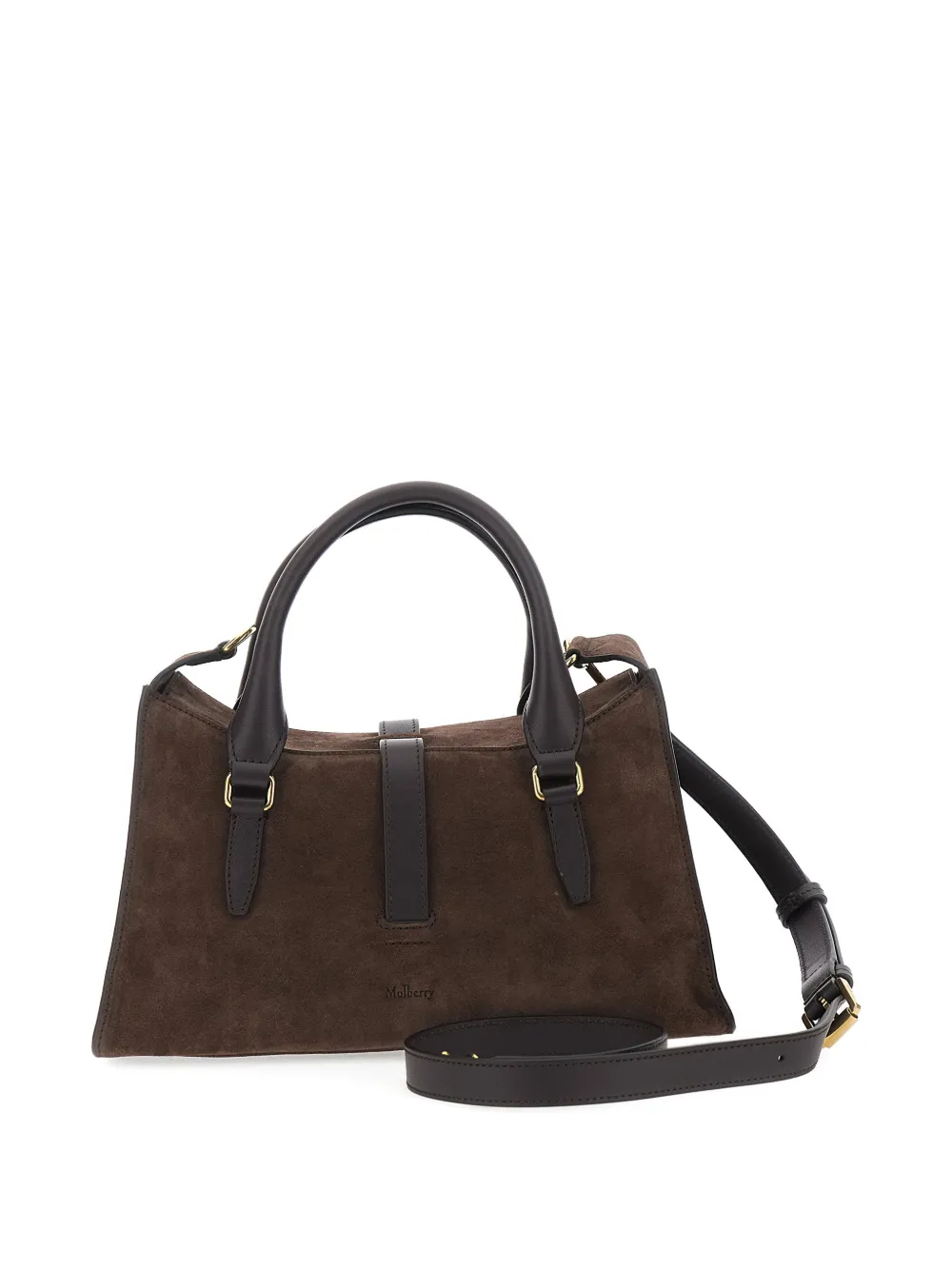 Mulberry small Roxanne buckle-fastening tote bag - Bruin