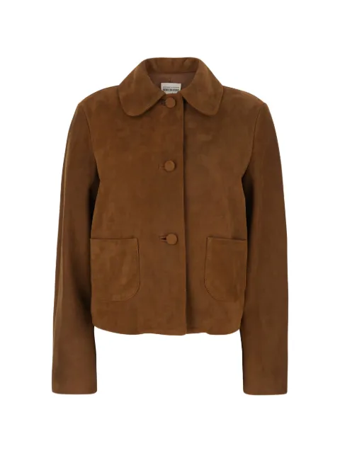 Semicouture suede jacket