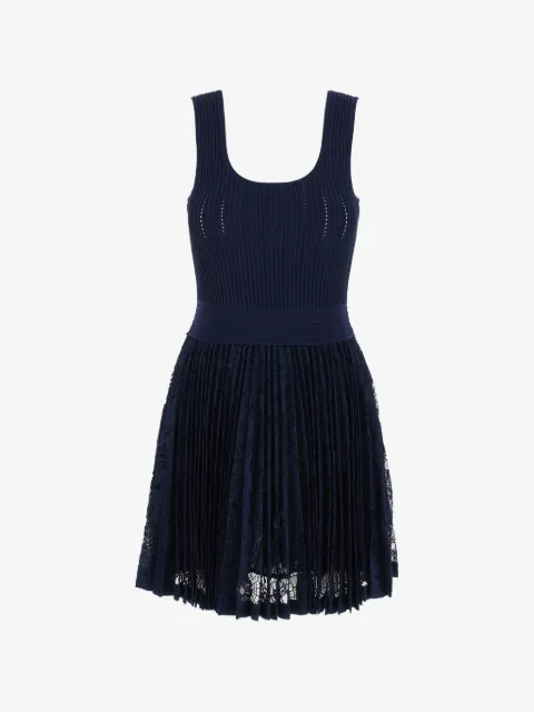 SIMKHAI  Elis ribbed lace dress