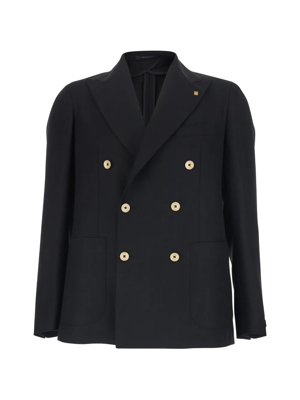 Tagliatore double-breasted blazer - Black