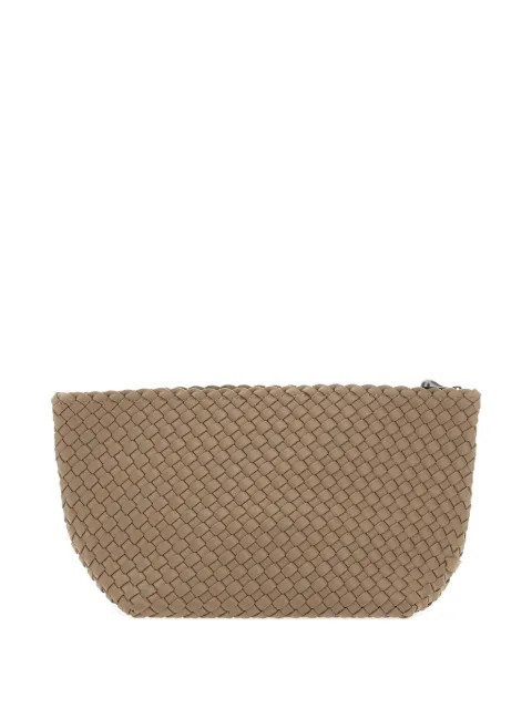 NAGHEDI woven clutch bag