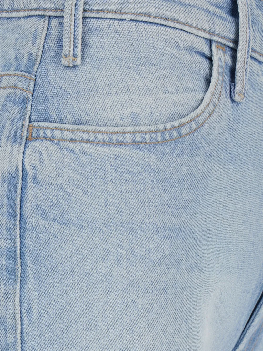 MOTHER Jeans met opgestikte zak Blauw