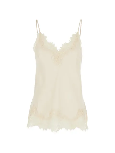 Gold Hawk haut Coco en dentelle à col v