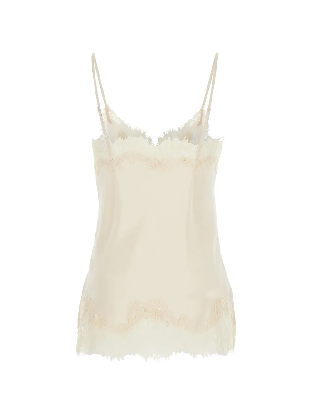  Gold Hawk Coco Lace V-neck Top - Neutrals 