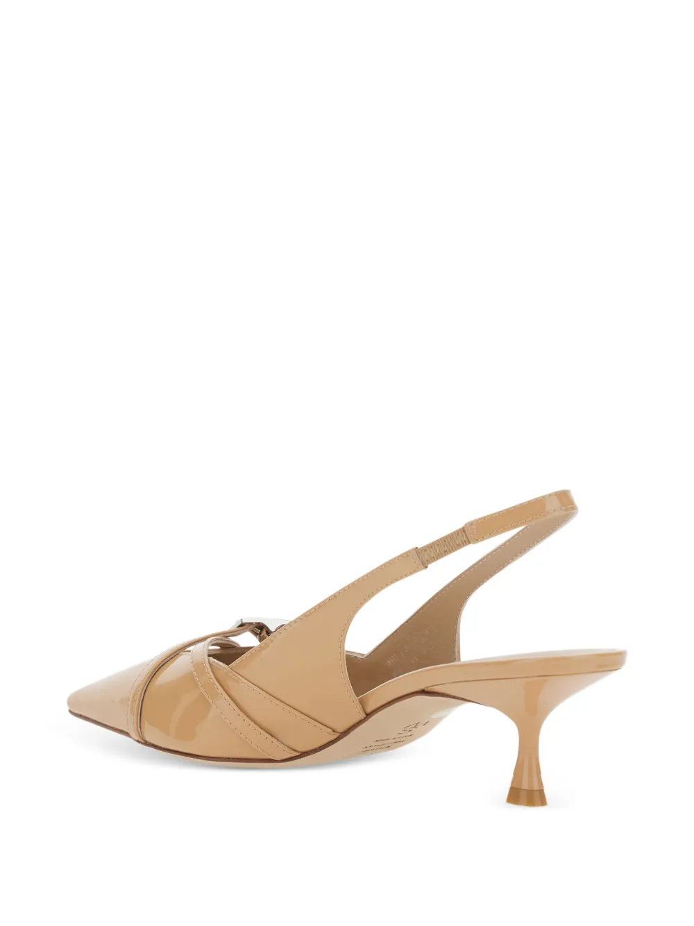  Stuart Weitzman Georgie Buckle Strap Pumps - Neutrals 