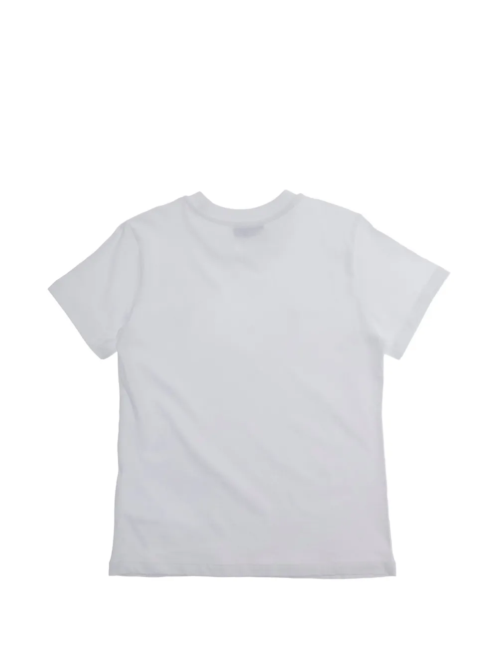 Moschino Kids T-shirt met logoprint Wit