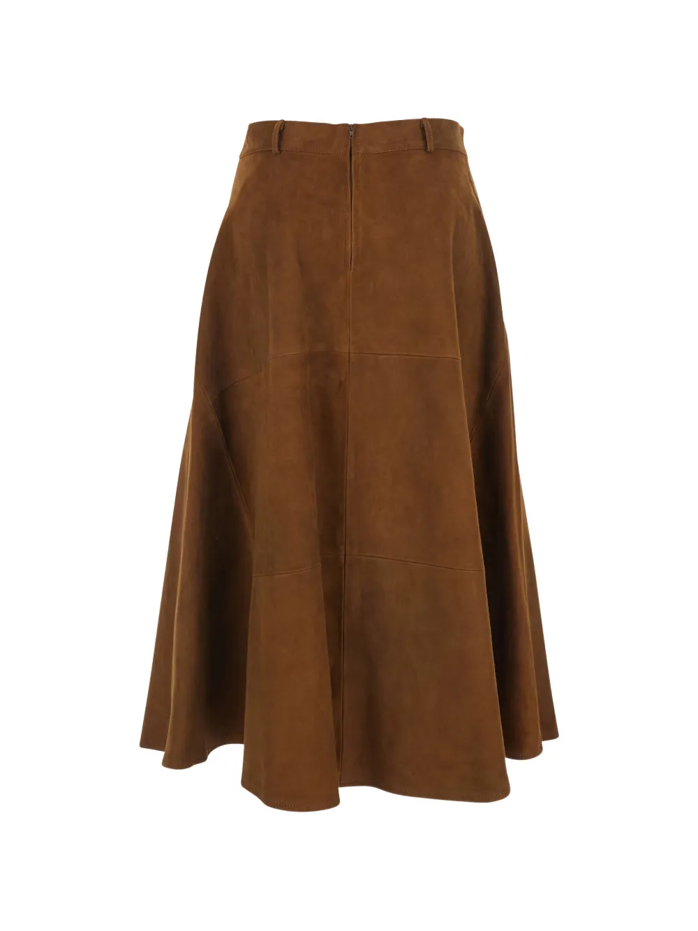  Semicouture Flared Skirt - Brown 
