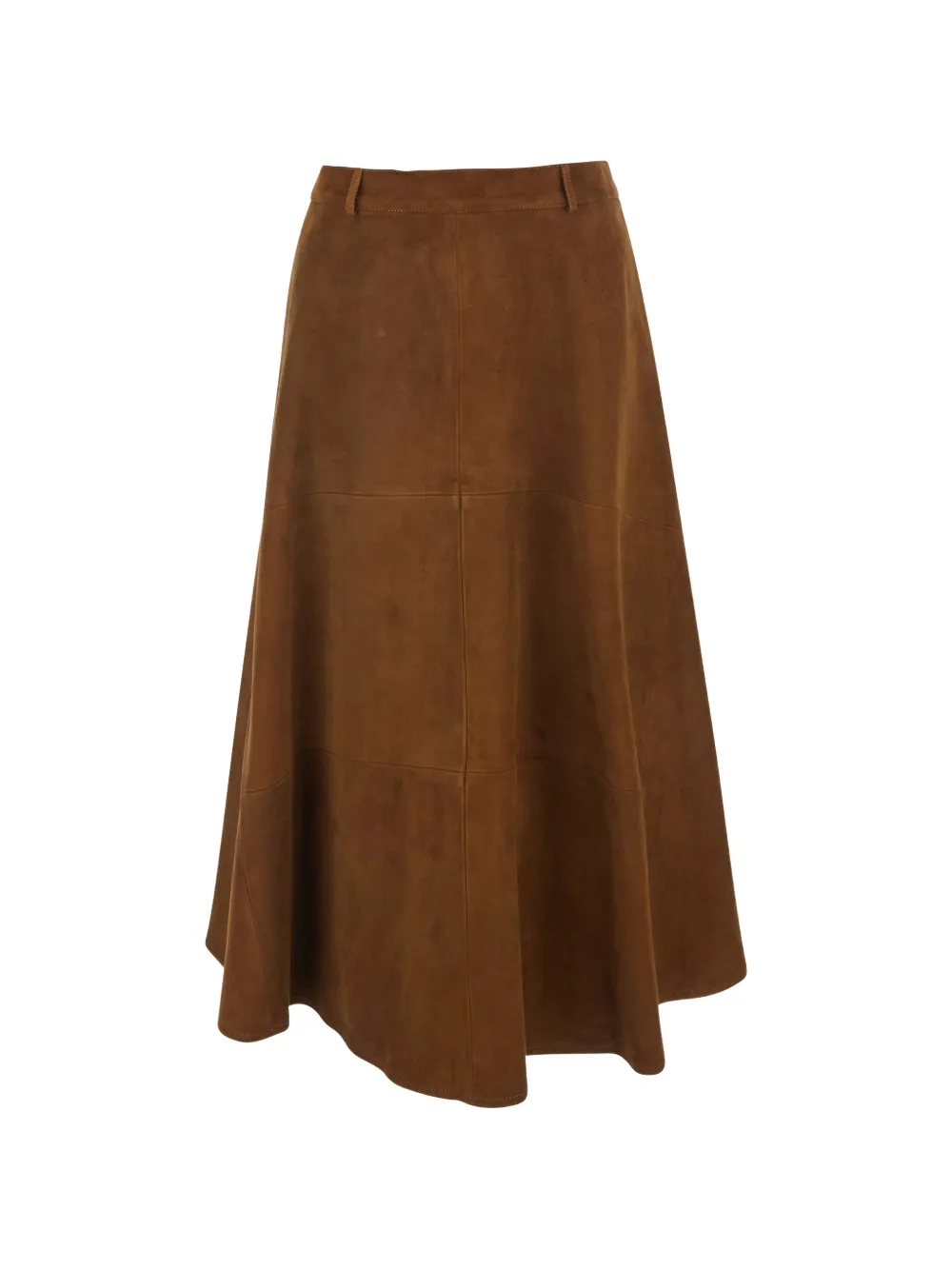 Semicouture flared skirt - Marrone