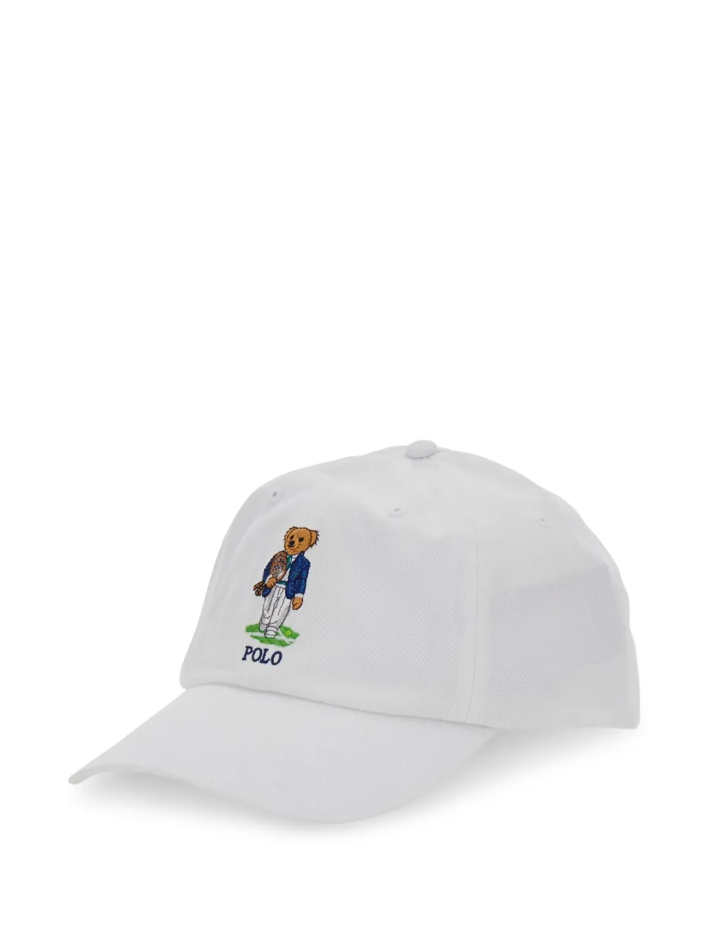 Polo Ralph Lauren embroidered-logo Wimbledon cap - Weiß